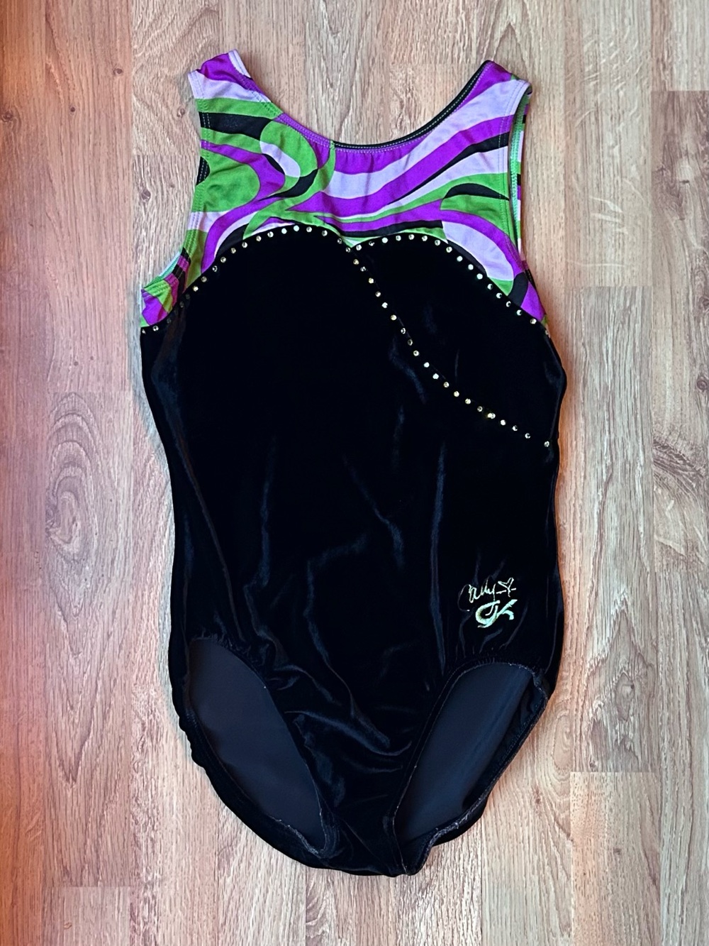 GK Leotard Carly Patterson Velour